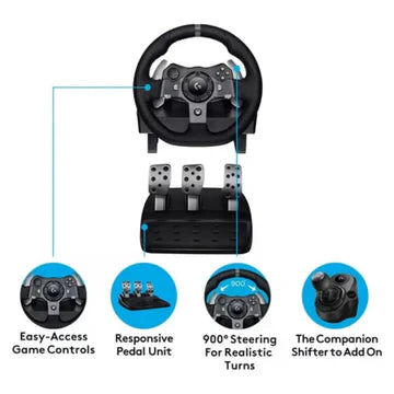 Volante Logitech G920 XBox One Series, PC