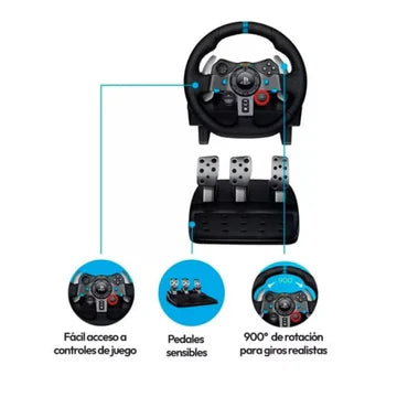 Volante Logitech G29 Driving Force Pc PS3 PS4 PS5